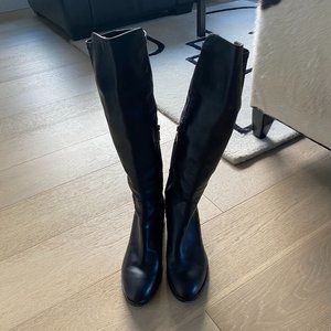 Italeau Fiamma Water Resistant Knee High Boot Size 10 (41)
